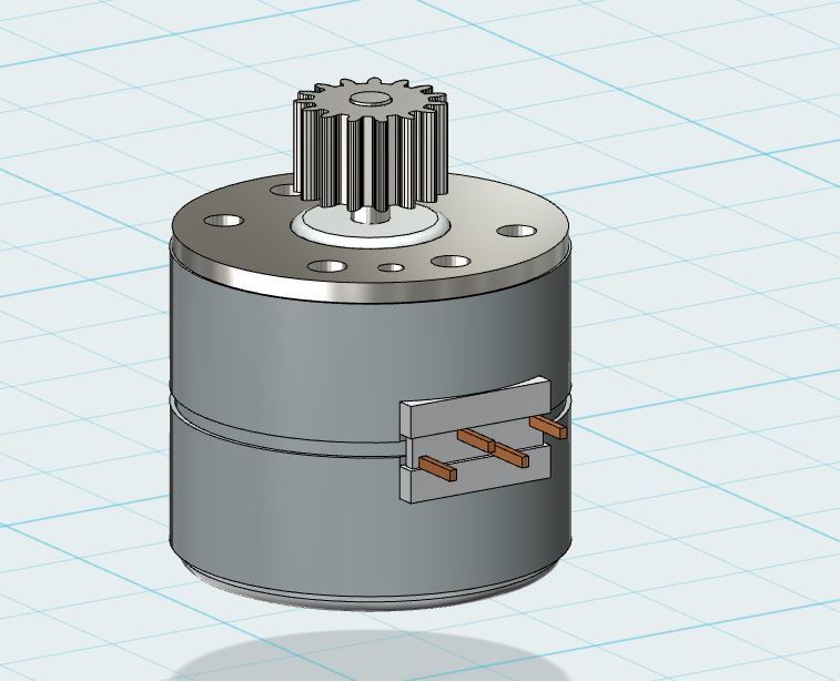 2 Phase 4 Wire Micro Stepper Motor  (PM15S-020-SKH4)