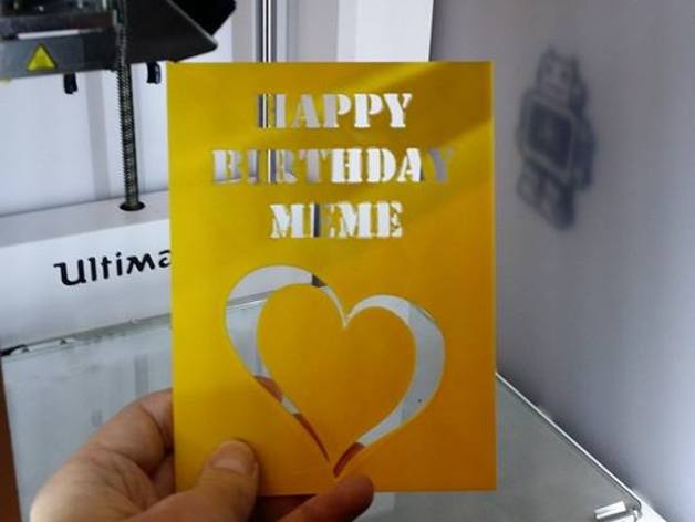 Happy Birthday Card (customizable)