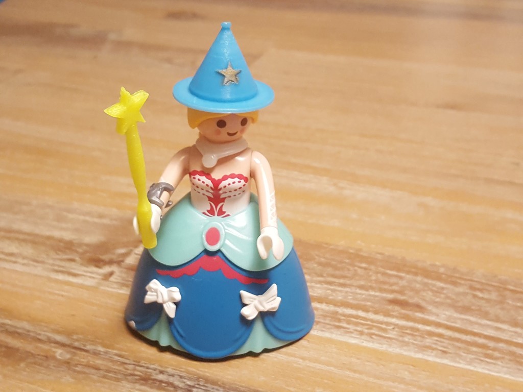 Playmobil fairy hat and magic wand