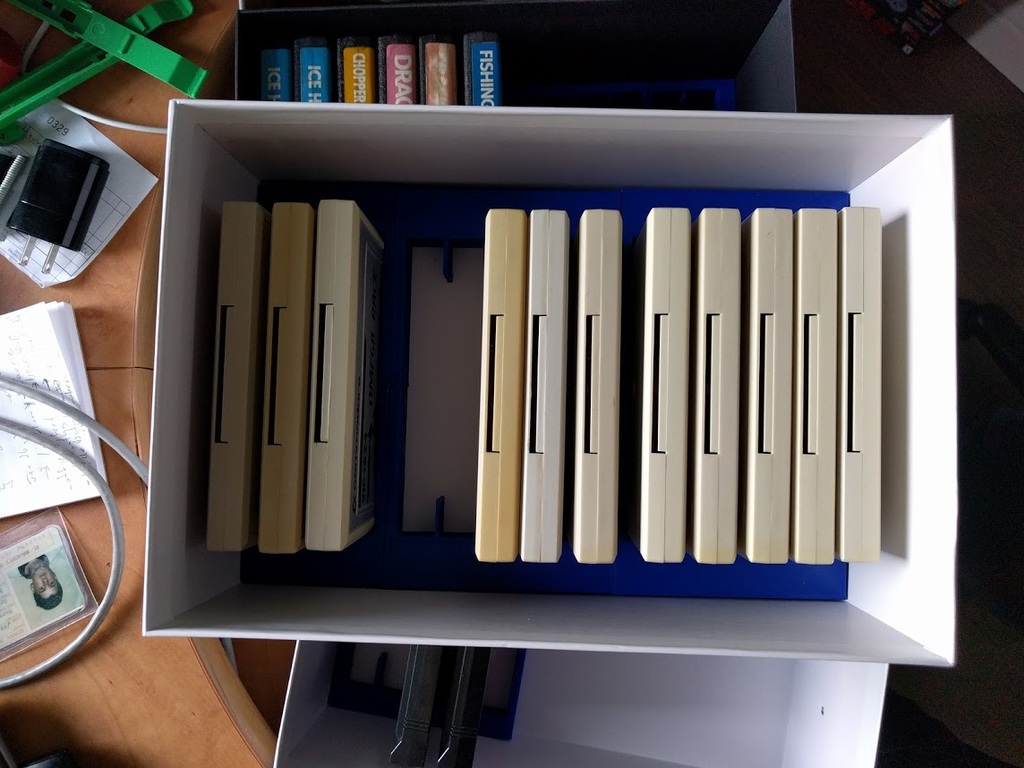 Commodore Vic 20 cartridge organizer