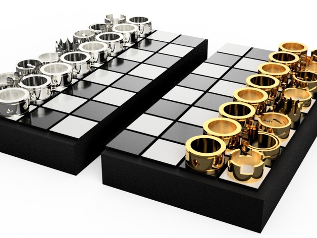 Ring Set Chess Game