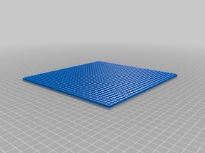 Things Tagged With Lego Baseplate Thingiverse