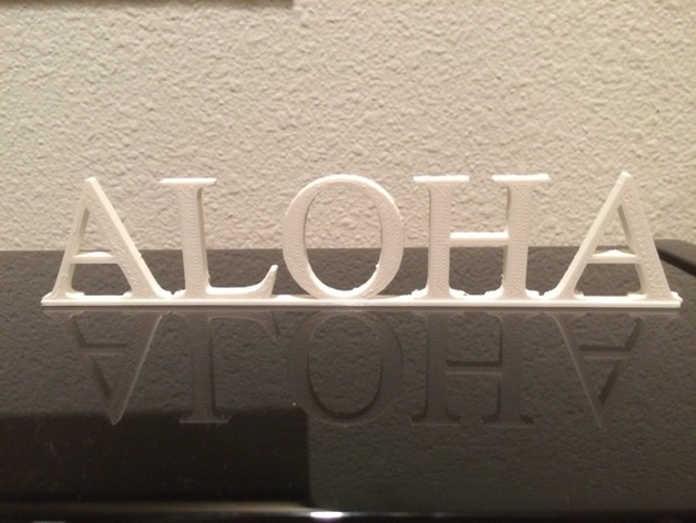 ALOHA Sign