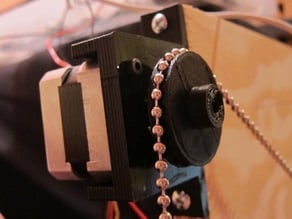 Ball-Chain Pulley for Polargraph