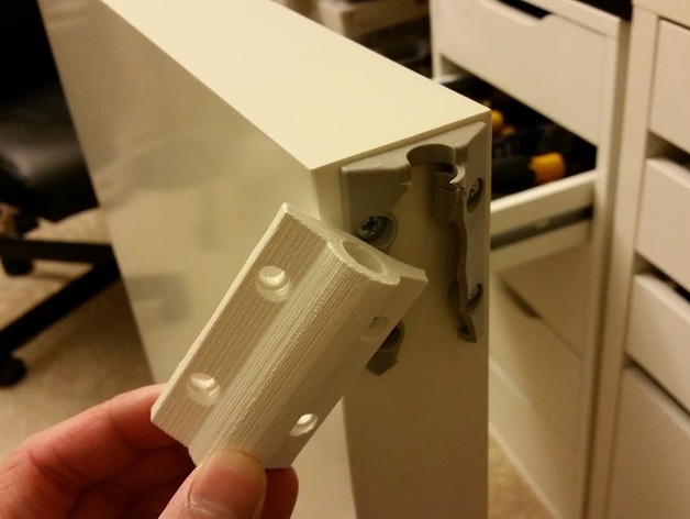 IKEA MALM Desk slide mechanism