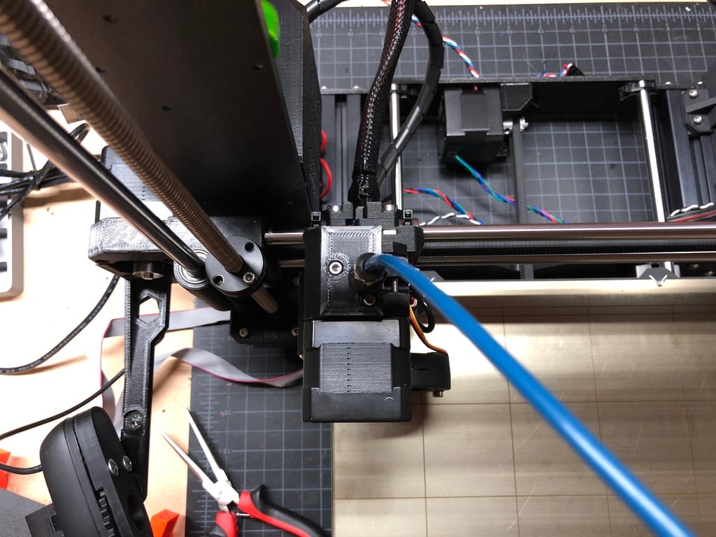 Prusa MK3 and MK2s Reverse Bowden System V2.0