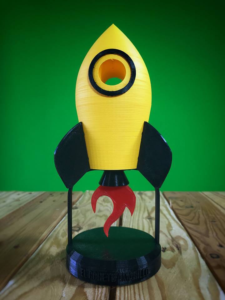 Yellow Rocket (El Cohete Amarillo Logo)