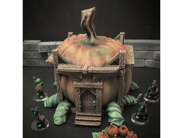 Image of Pumpkin House (28mm/32mm scale)