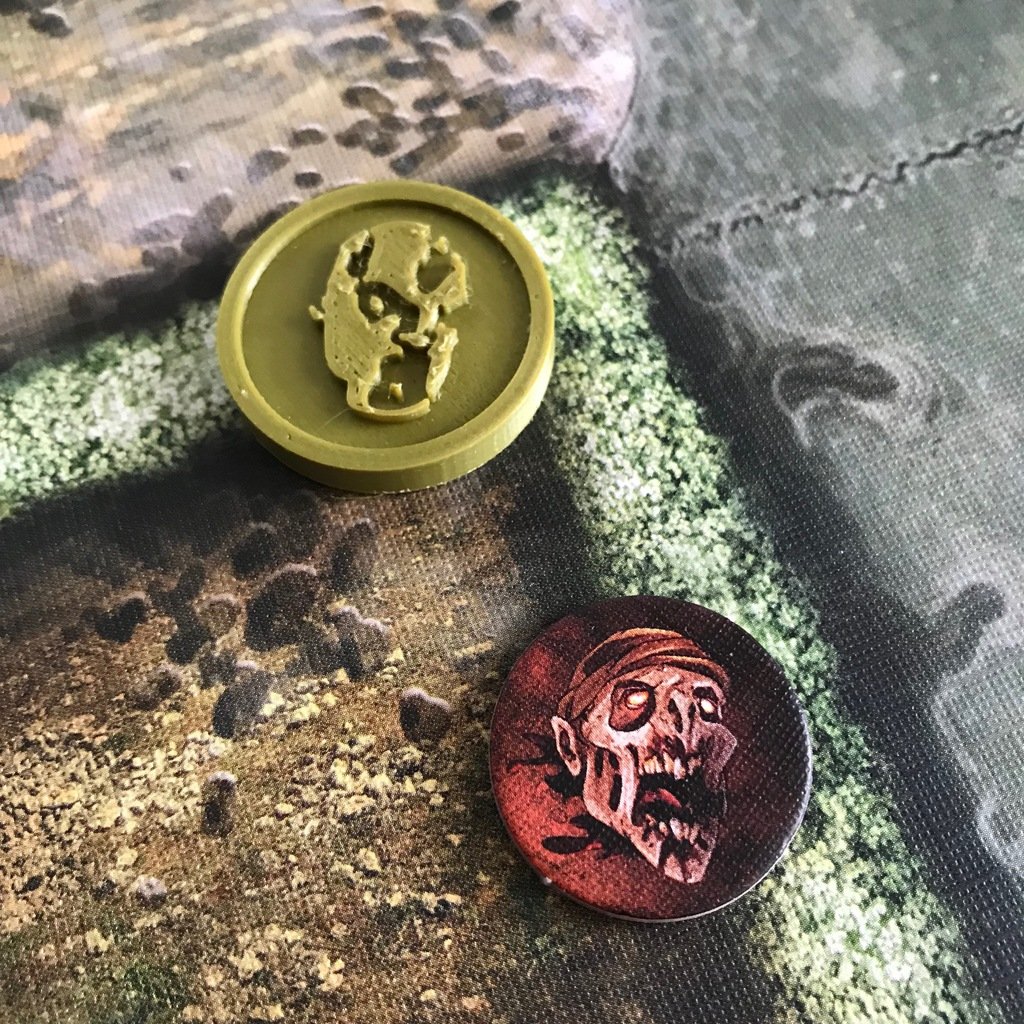 Zombicide First Player Coin