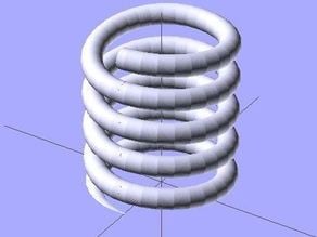 Parameterized Screw Thread and/or Spring