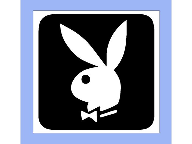Playboy Bunny Fridge Magnet
