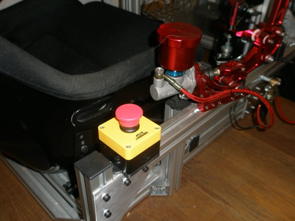 OSW ESTOP Mounting Plate for Simracingbay Simucube