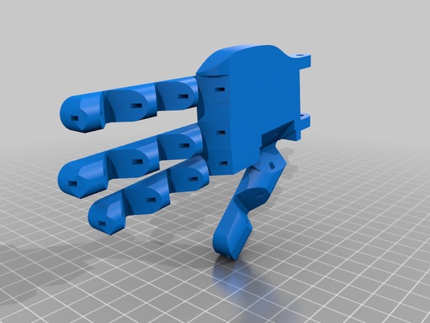 4 Finger Small Robo Hand