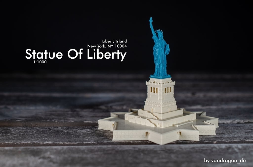 Statue Of Liberty / 1:1000 / 1:700