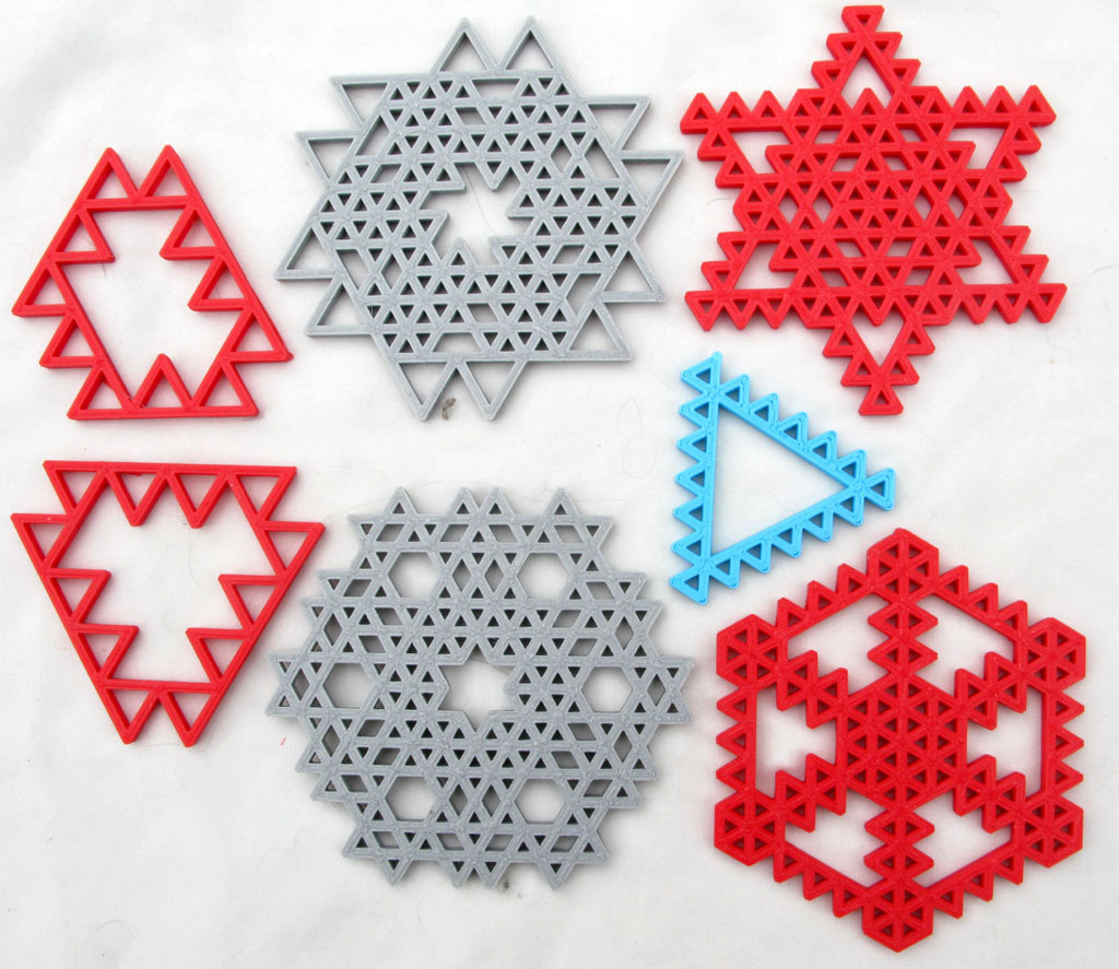 6-Fold Plaques from Triangles