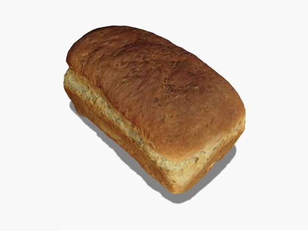 Loaf of Bread - 3D Scanned with 123D Catch