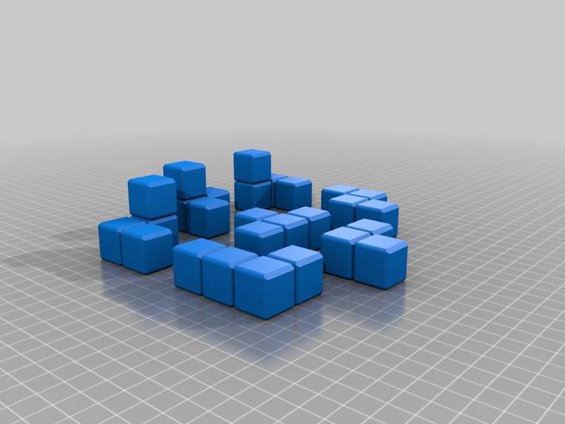 Block by block 3D game