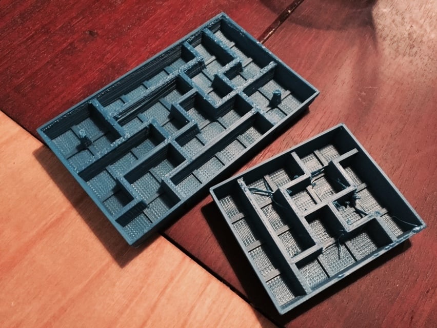 Tetris-shaped mold