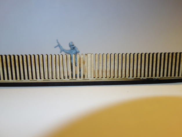 28mm Picket Fence