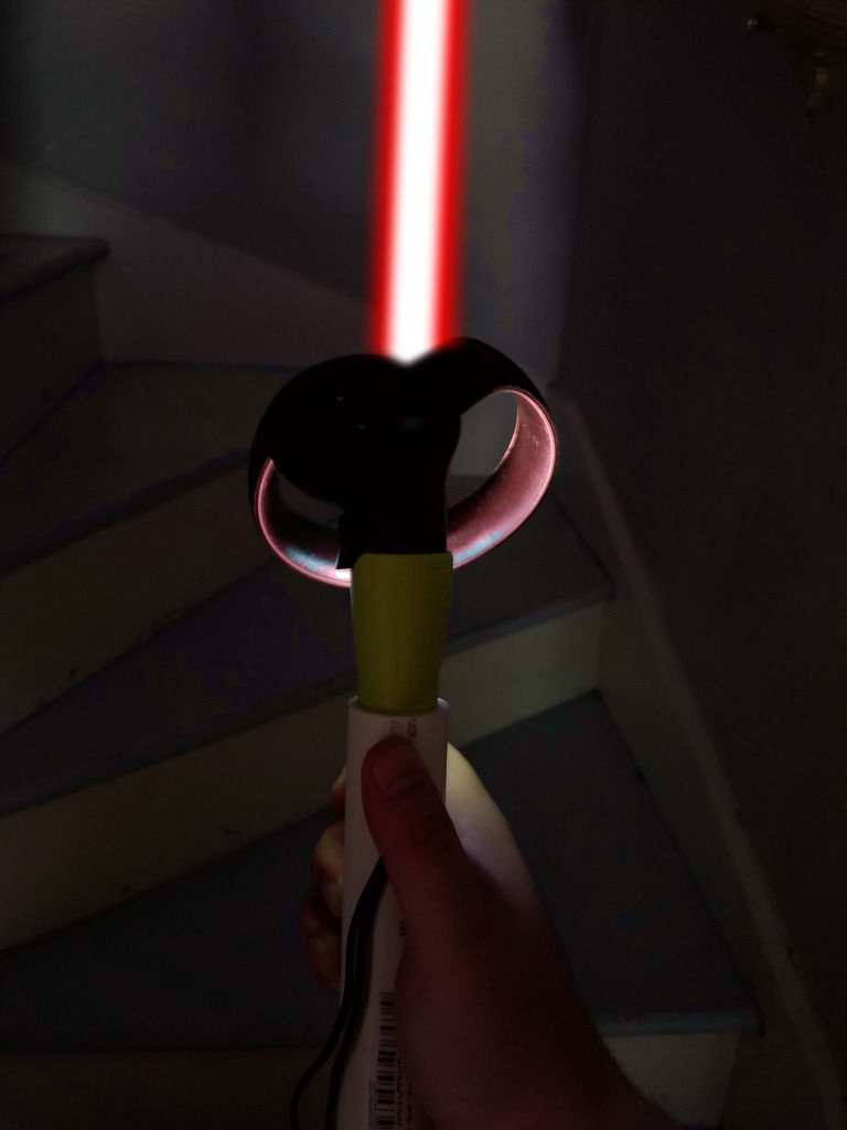 Oculus Touch PVC adapter for Beat Saber