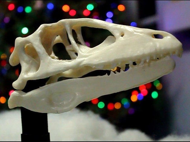 Animatronic Dinosaur Skull