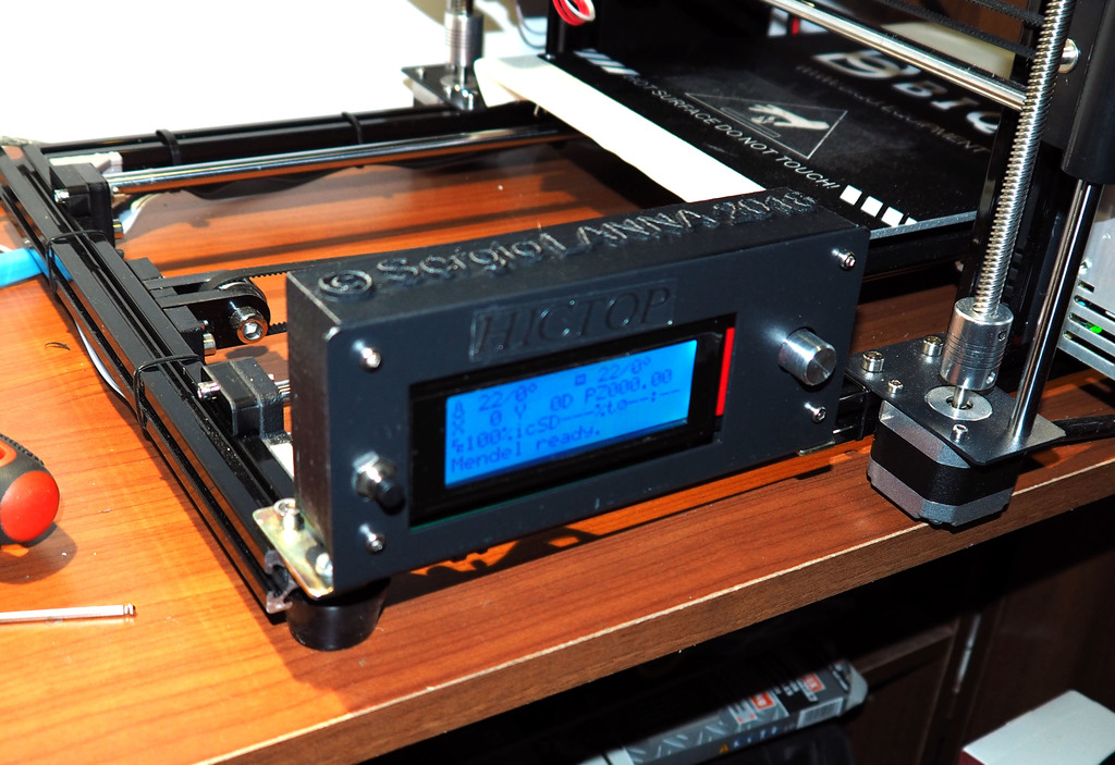 Display cover for Hictop 3D printer HIC-3DP17 