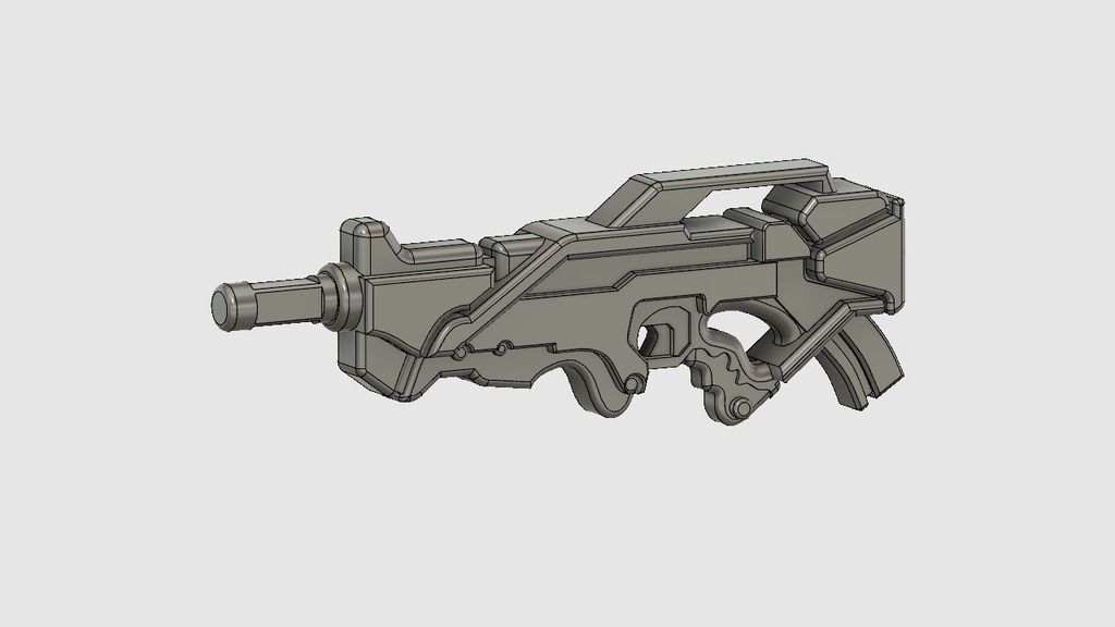 Infinity inspired Aleph combi rifle