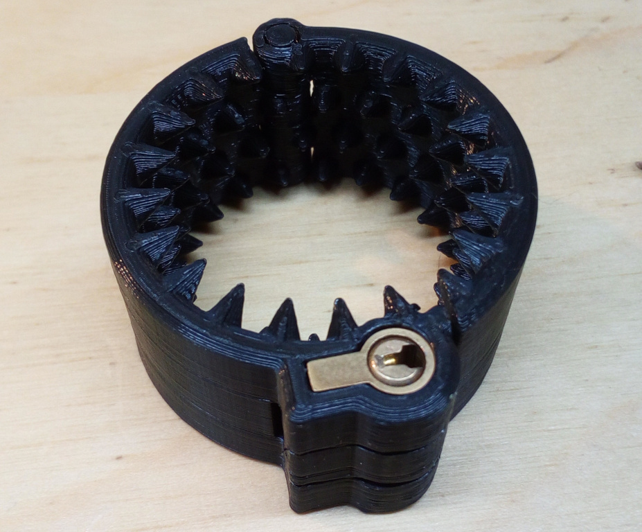 Spiked Chastity Cockring