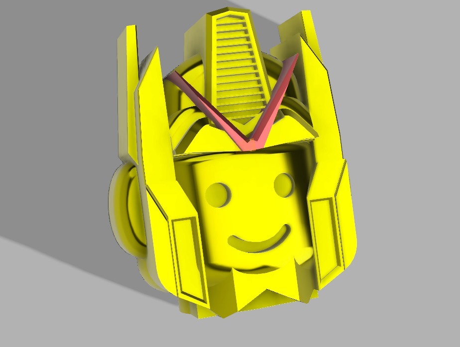 Lego Man Roll Holder : Head Man and Robot Helmet