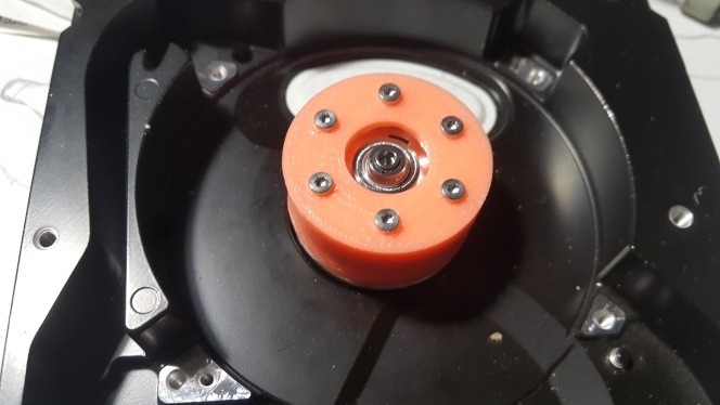 HDD Spindle Mount for DIY