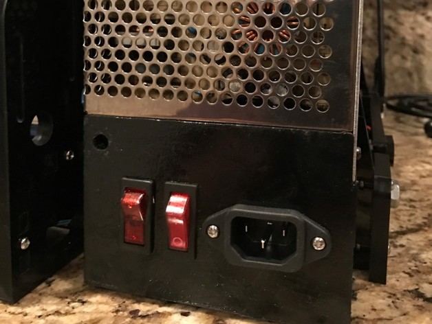 ANET A8 Power Supply Cover with Switch(es) and Plug