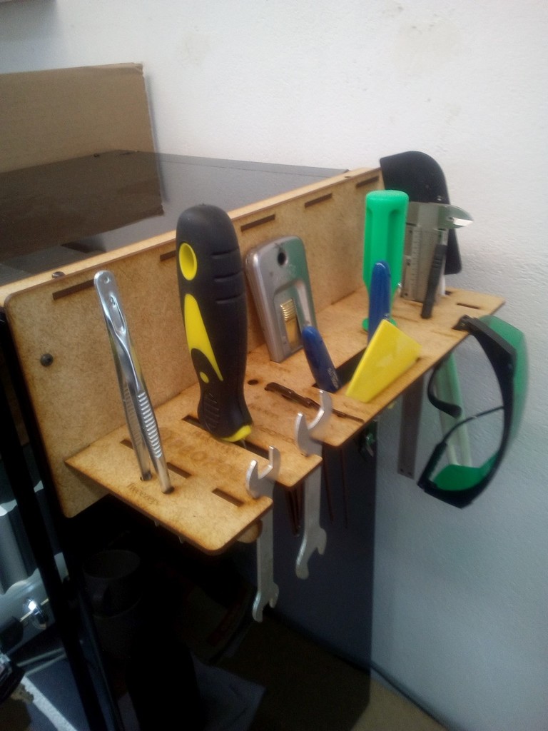 MOAI tool holder - laser cut