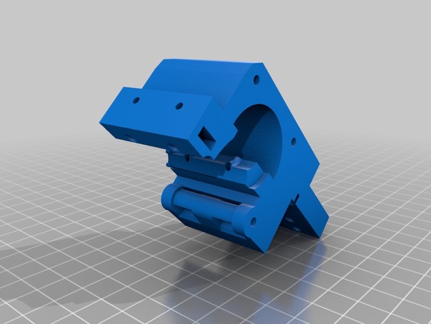 Cyclops Extruder Body + In-Print Supports