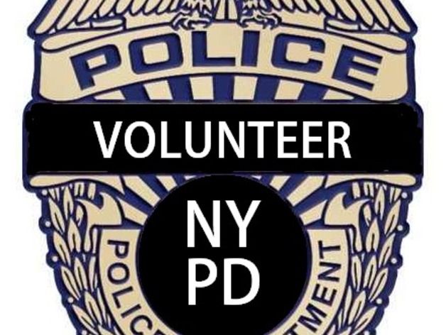 NYPD Junior Volunteer Police Badge