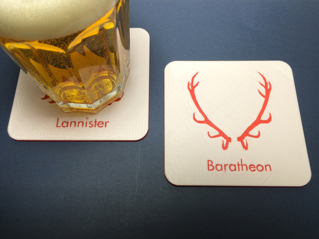 Game of Thrones beverage coasters