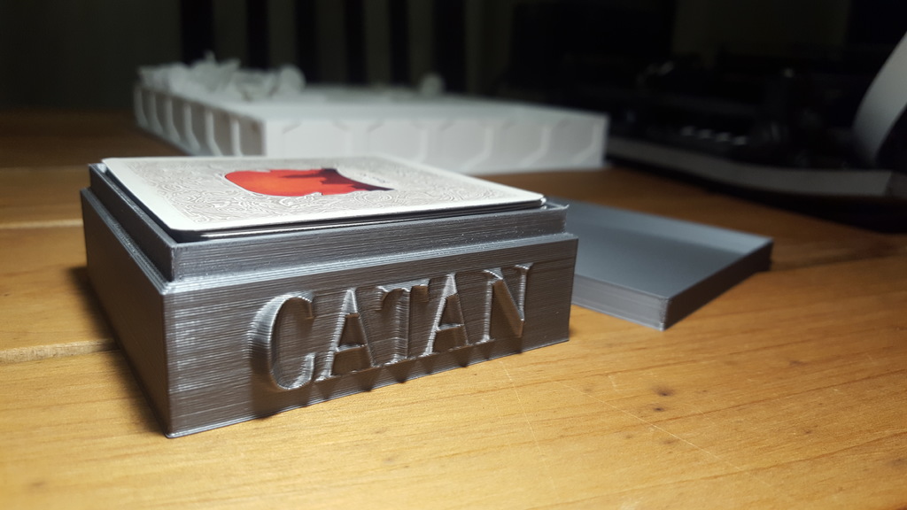 Rivals for Catan -- card game box remixed