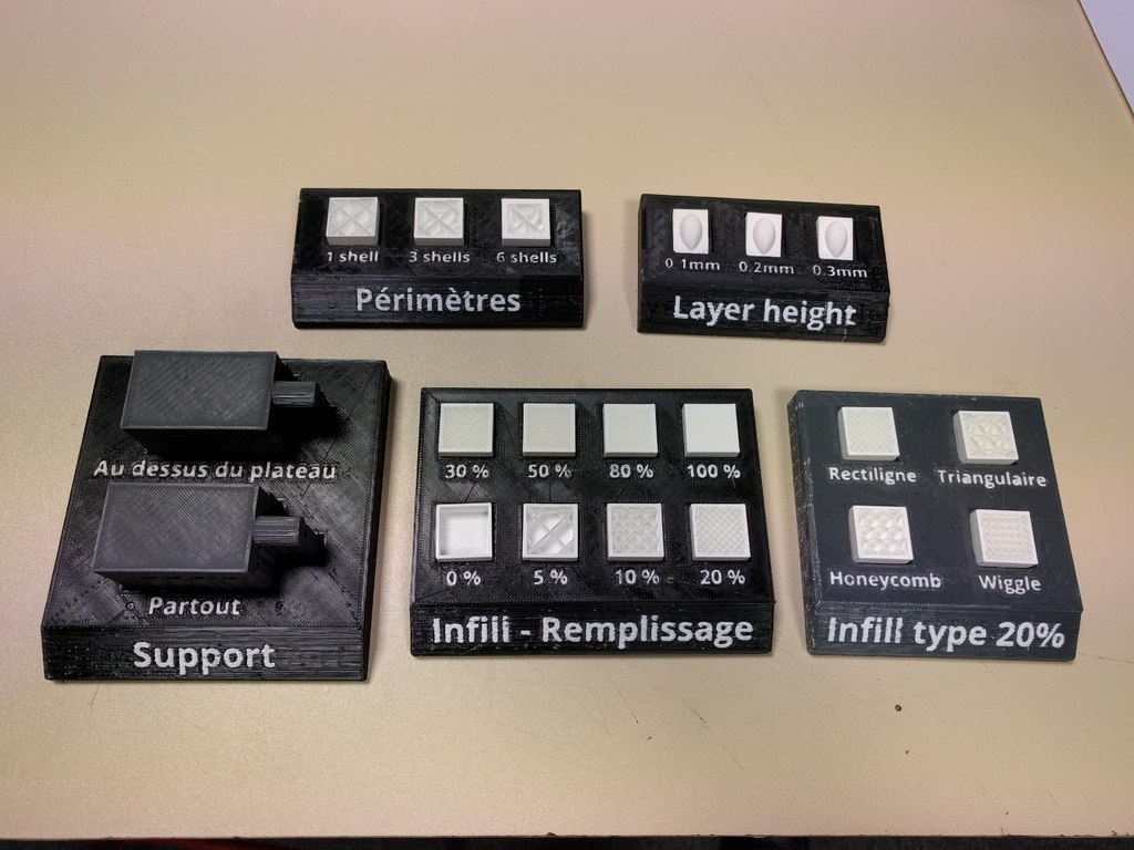 3D printing parameters demo