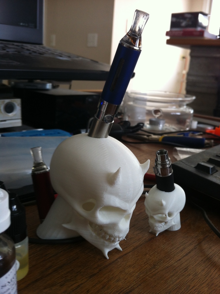 15mm Skull Ecig Holder