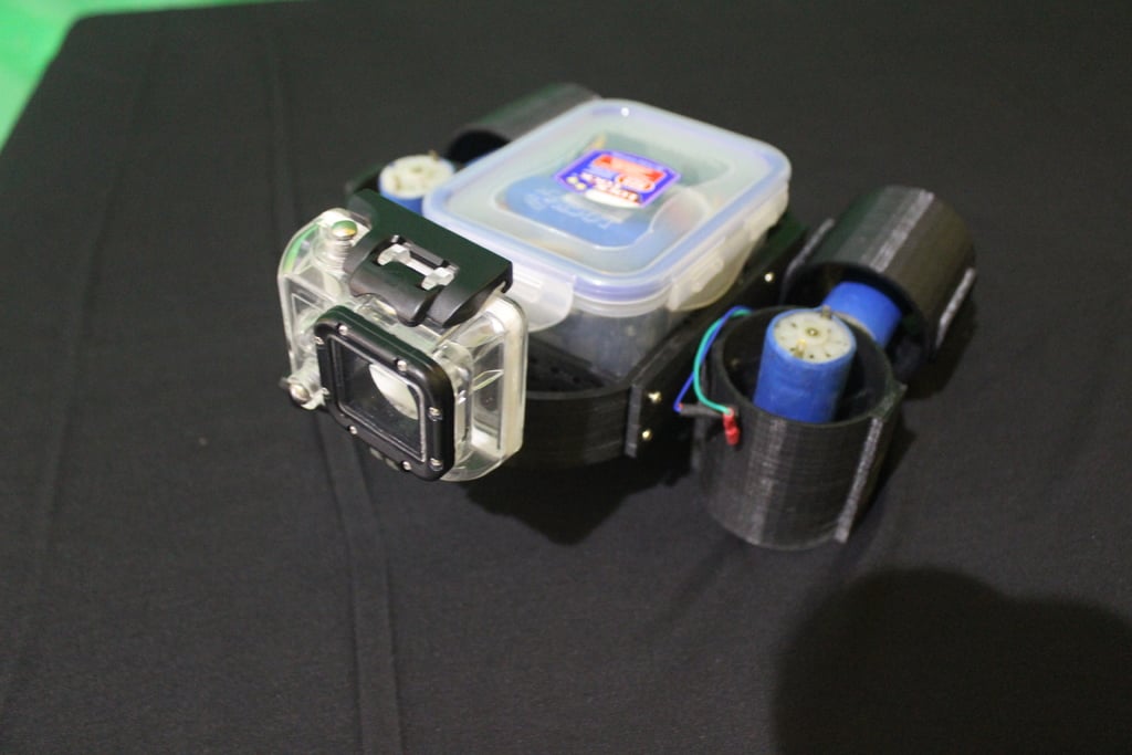 modular underwater robot  MiniROV dc motor thruster