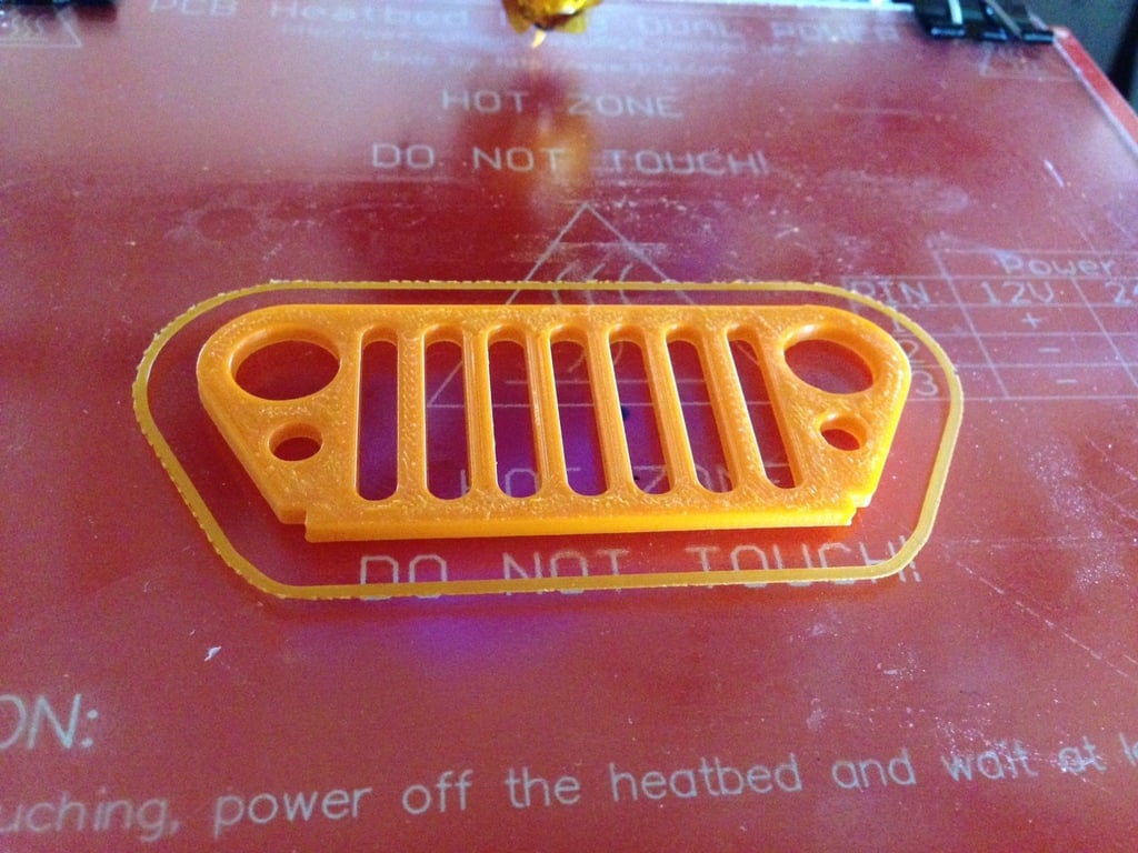Jeep Grill Keychain
