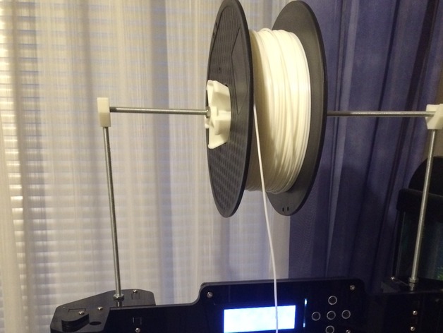 Filament holder with M6 threaded rods