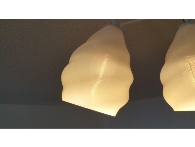 Drilled Lampshade For Ikea Lamp “Tross”