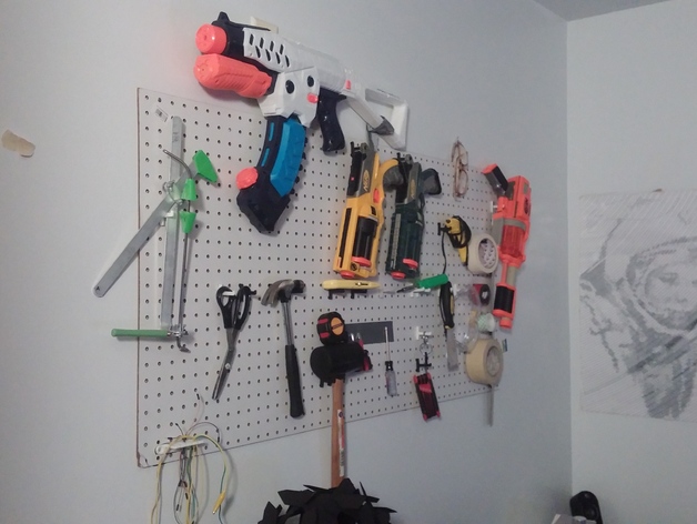 Pegboard Organizer for Tools