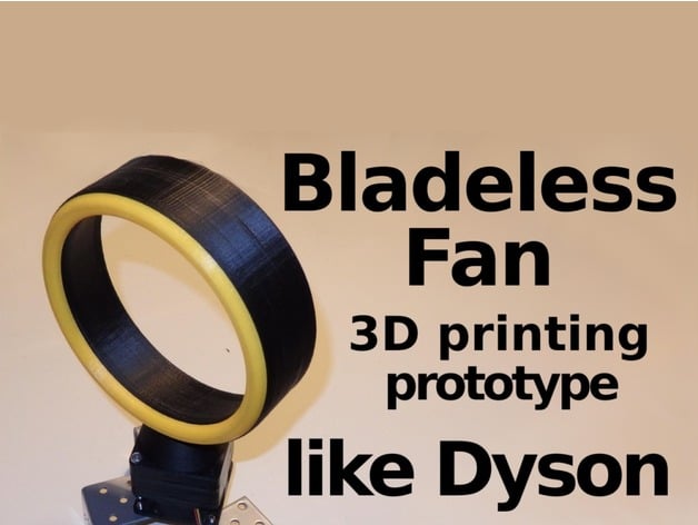 Bladeless Fan - SgaboLab Prototype