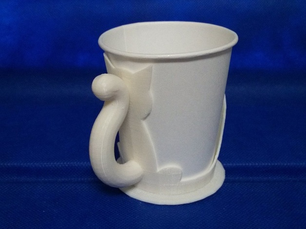 Cat type 7 oz paper cup holder