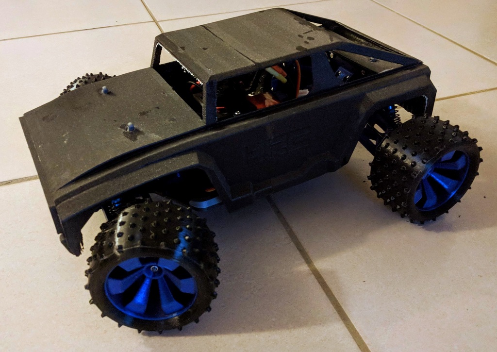 Hummer style Body for OpenRC Truggy 1/10
