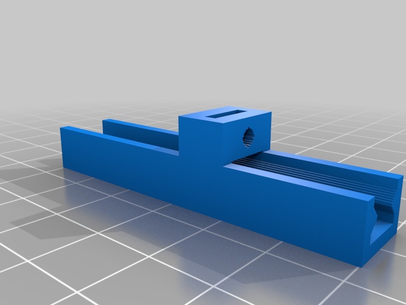 Updated rail for Anet A8 optical Z endstop