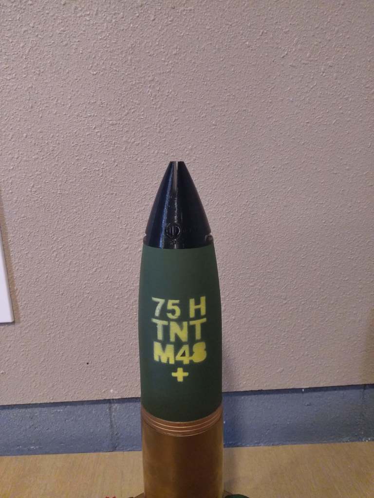 75mm Pack Howitzer Shell