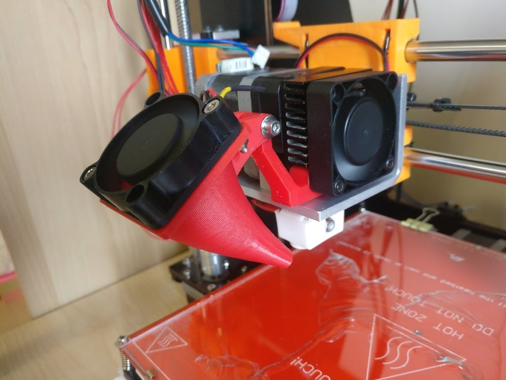 Cooling Fan Duct for CTC Printer (MK8 Extruder)