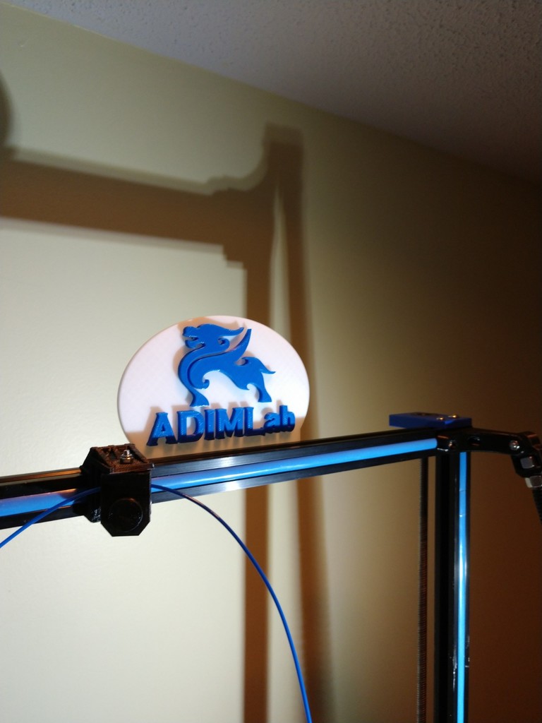 Adimlab Printer Logo Sign